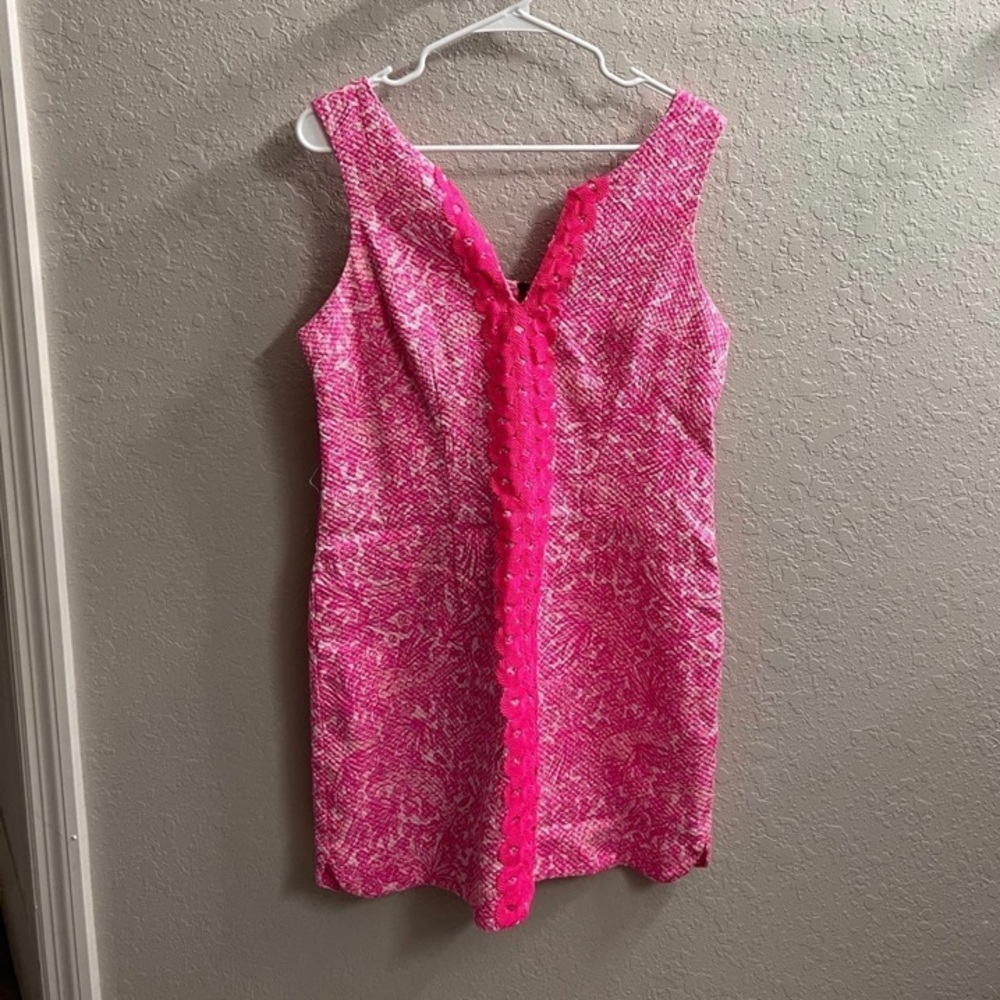 Lilly Pulitzer mini pink dress